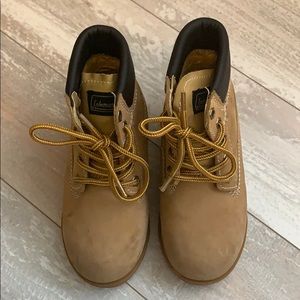 Little boys work boots